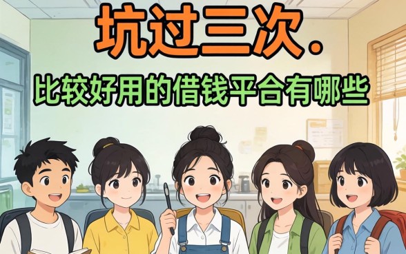 被坑过三次才明白：比较好用的借钱平台有哪些