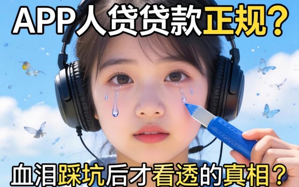 哪些app小额贷款正规？我血泪踩坑后才看透的真相