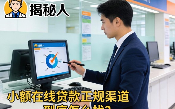 银行内部人揭秘：小额在线贷款正规渠道到底怎么找？