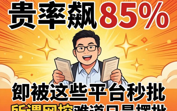 我负债率飙到85%却被这些平台秒批,所谓风控难道只是摆设