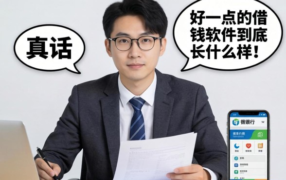 银行经理说真话：好一点的借钱软件到底长什么样？