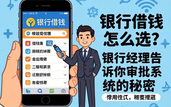 手机借钱怎么选？银行经理告诉你审批系统的秘密