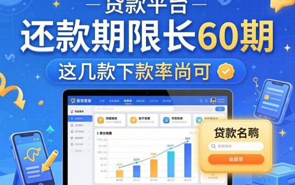 揭秘还款期限长60期的贷款平台，这几款下款率尚可