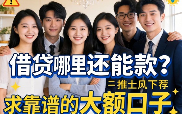 多头借贷哪里还能下款？求靠谱的大额口子推荐！