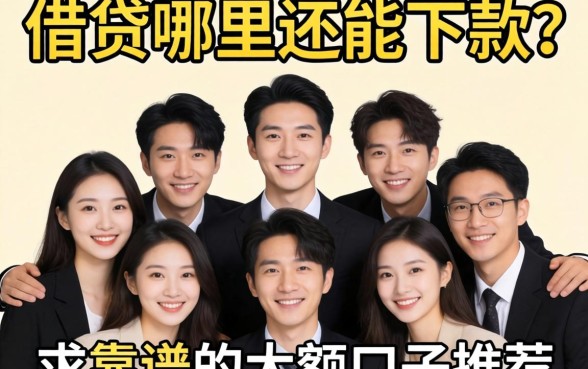 多头借贷哪里还能下款？求靠谱的大额口子推荐！