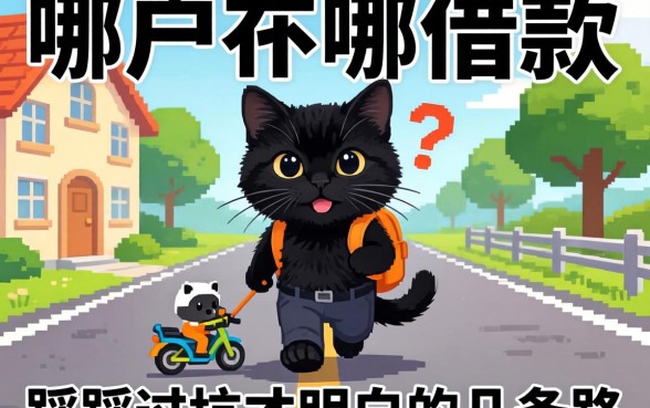 黑户在哪可以借款?我踩过坑才明白的几条路