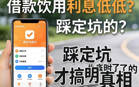 哪种借款软件利息最低呢？我踩完坑才搞明白的真相