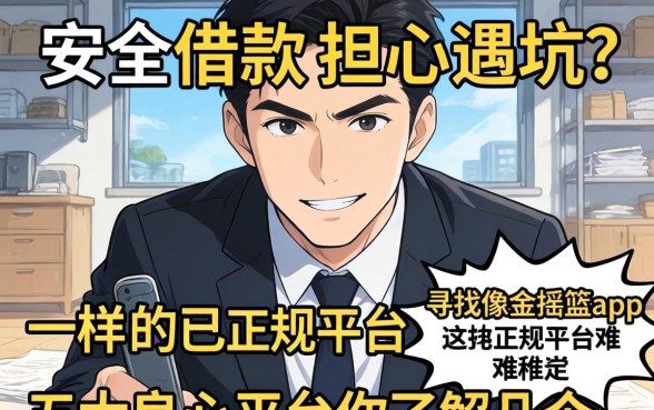 想要安心借款却担心遇坑?寻找像金摇篮app一样的正规平台难不难?这五大良心平台你了解几个?