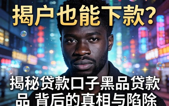 黑户也能下款？揭秘贷款口子黑户背后的真相与陷阱