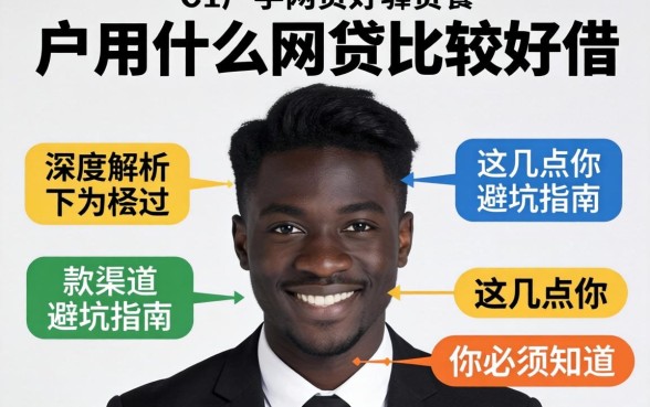 黑户用什么网贷比较好借？深度解析下款渠道与避坑指南，这几点你必须知道