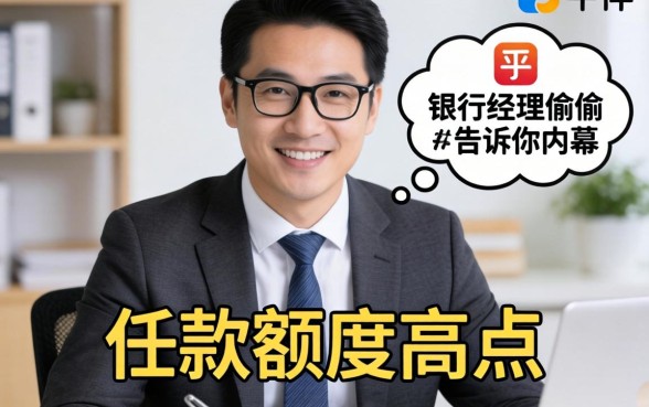 哪个平台放款额度高点？银行经理偷偷告诉你内幕