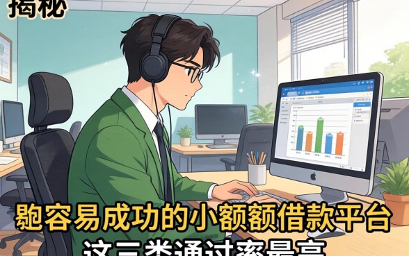 内部人揭秘：比较容易成功的小额度借款平台，这三类通过率最高