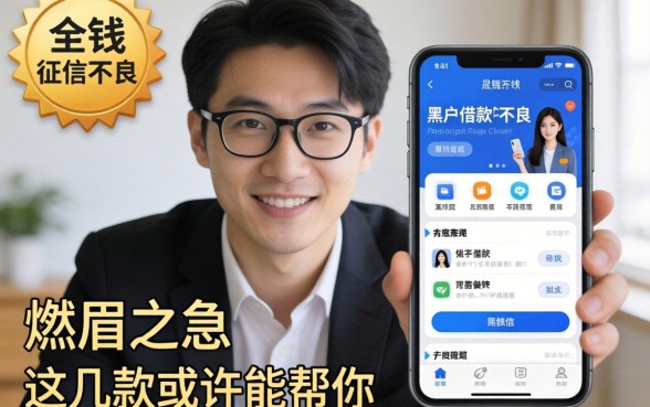 急需用钱却征信不良？黑户借款软件有哪些平台能解燃眉之急？这几款或许能帮你
