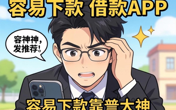 最近手头紧想找个容易下款的借款APP，求大神推荐几个靠谱的！