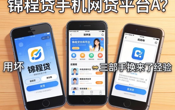 类似锦程贷app一样的网贷平台，我用坏三部手机换来的经验