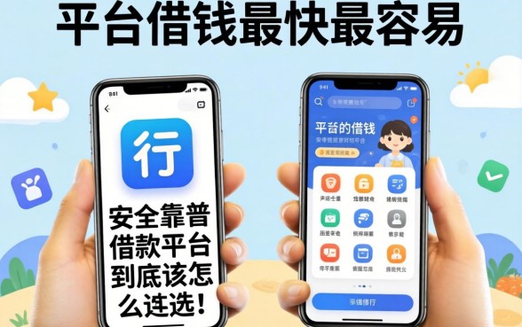 2026哪个平台借钱最快最容易？安全靠谱的借款平台到底该怎么选？
