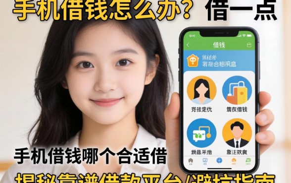 急需用钱怎么办？手机借钱哪个合适借一点？揭秘靠谱借款平台与避坑指南