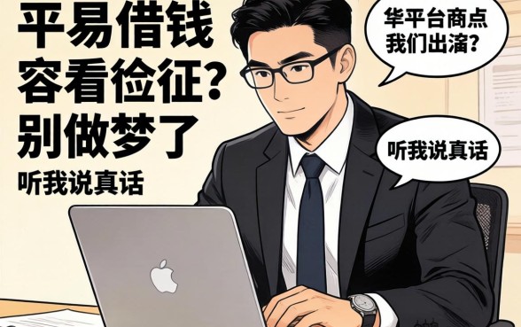 网上什么平台容易借钱,不看征信？别做梦了，听我说真话