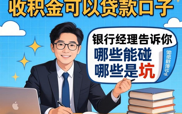 公积金可以贷款的口子：银行经理告诉你哪些能碰哪些是坑