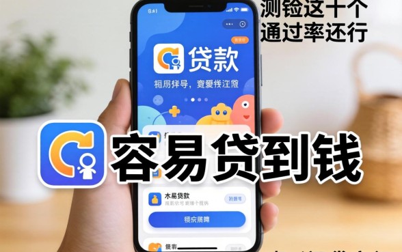 哪个手机贷款app容易贷到钱？实测这十个通过率还行