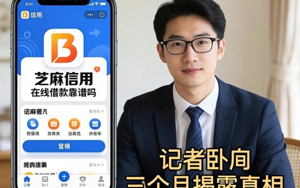 芝麻信用在线借款app靠谱吗?记者卧底三个月揭开真相