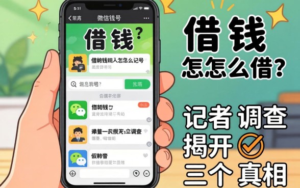 微信用手机号借钱怎么借？记者调查揭开三个真相