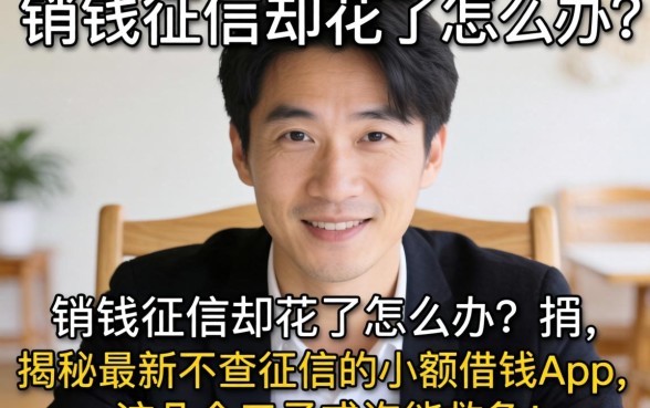急需用钱征信却花了怎么办?揭秘最新不查征信的小额借钱app,这几个口子或许能救急!