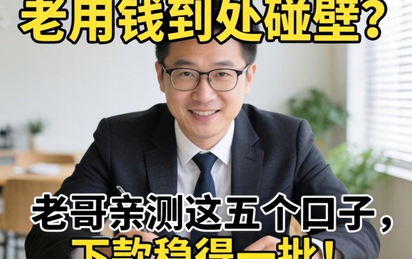 急用钱到处碰壁?老哥亲测这五个口子,下款稳得一批!_1