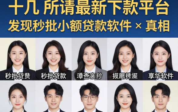 我试了十几个所谓2026最新下款平台,发现秒批小额贷款软件的真相很反常识