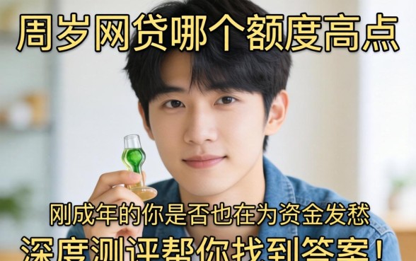 20周岁网贷哪个额度高点?刚成年的你是否也在为资金发愁,这篇深度测评帮你找到答案