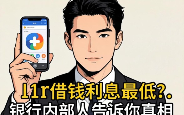 什么软件最借钱利息最低？银行内部人告诉你真相