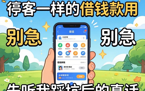 找像代客一样的借钱软件？别急，先听我踩坑后的真话