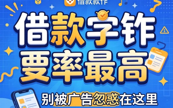 什么借款软件通过率最高?别被广告忽悠,真相在这里