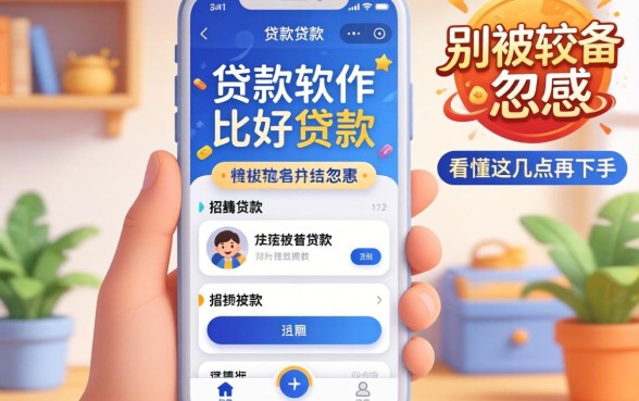 哪个贷款软件比较好贷款？别被广告忽悠，看懂这几点再下手