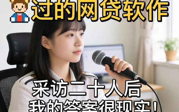 有什么好过的网贷软件？采访几十人后，我的答案很现实