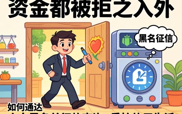 急需资金却被拒之门外?如何通过个人黑名单征信查询重拾信用生活?