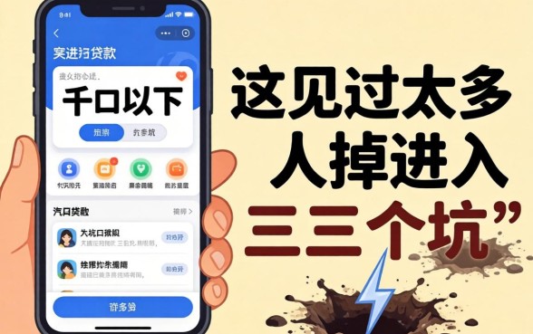 借2千以下的贷款app，我见过太多人掉进这三个坑