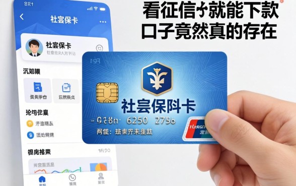 我拿社保卡试了几个平台，发现不看征信就能下款的口子竟然真的存在