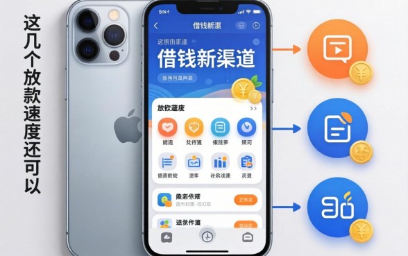 手机型号借钱新渠道，这几个放款速度还可以