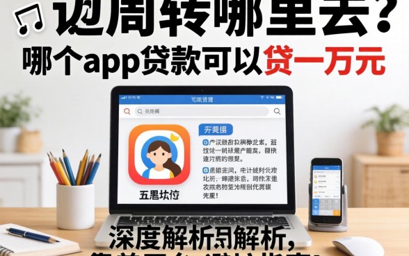 急需周转哪里去？哪个app贷款可以贷一万元？深度解析靠谱平台与避坑指南
