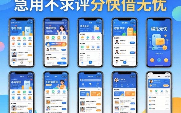 我试了十几款声称急用不求评分快借无忧的软件,发现不用审核的平台都是骗人的