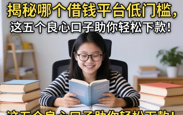 急需用钱却四处碰壁？揭秘哪个借钱平台低门槛，这五个良心口子助你轻松下款！