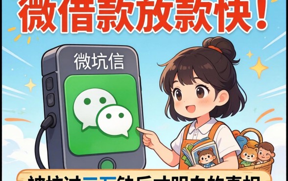 微信哪里借款放款快？被坑过三万块后才明白的真相