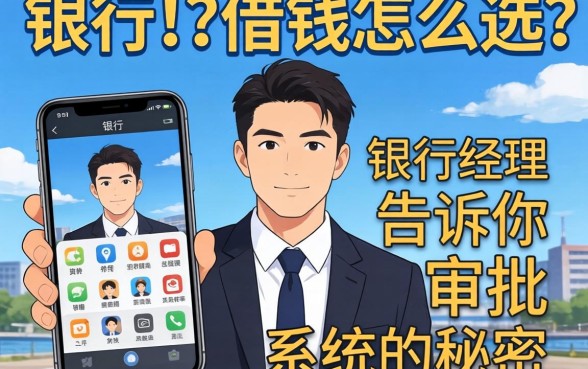 手机借钱怎么选？银行经理告诉你审批系统的秘密