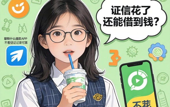 征信花了还能借到钱?聊聊什么借款app不看征信记录可靠又不花钱