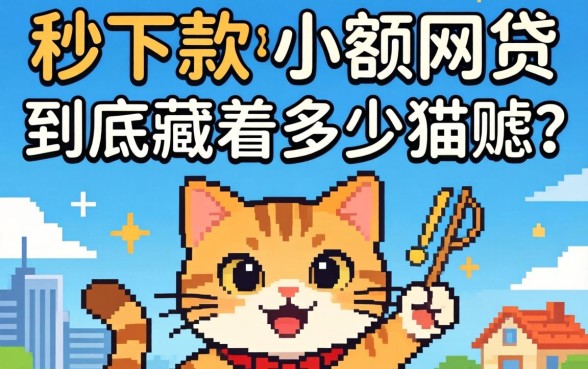 那些号称秒下款的小额网贷,到底藏着多少猫腻?