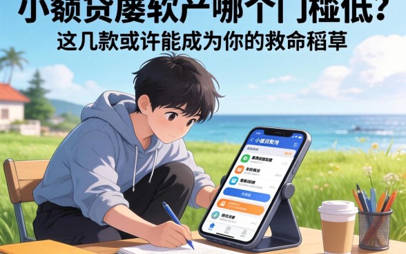 急需用钱却屡屡碰壁？小额贷款软件哪个门槛低，这几款或许能成为你的救命稻草