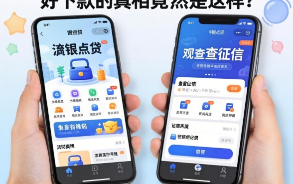 我试了浦银点贷和那些不查征信的平台,发现好下款的真相竟然是这样