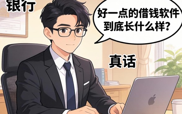 银行经理说真话：好一点的借钱软件到底长什么样？