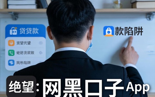 贷款网黑新口子app背后:我看到的绝望与陷阱